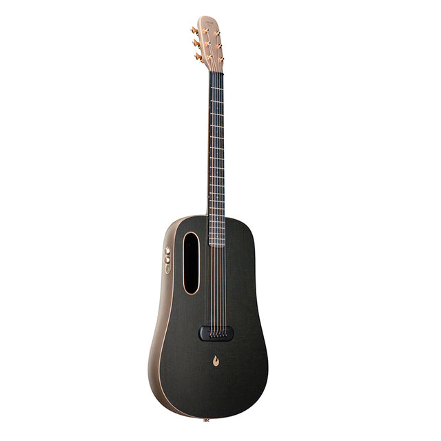 Acoustic Electric Guitar Carbon Fibre FreeBoost 41 Inch Professional Playing Guitar With Case Pick Charging Cable