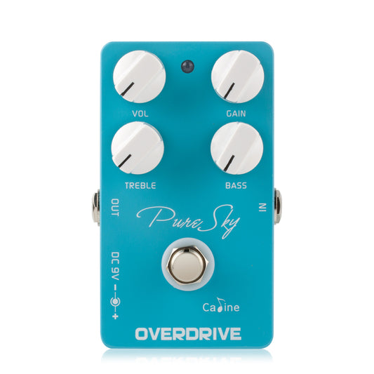Pure Sky OD Guitar Pedal Pure and Clean Overdrive Guitar Effect Pedal