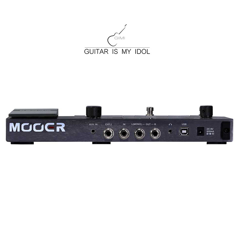 MOOER GE200 Amp Modelling Multi-effects Processor Digital Guitar Effect Pedal 55 Amplifier Models 70 Effects 52 Second Looper