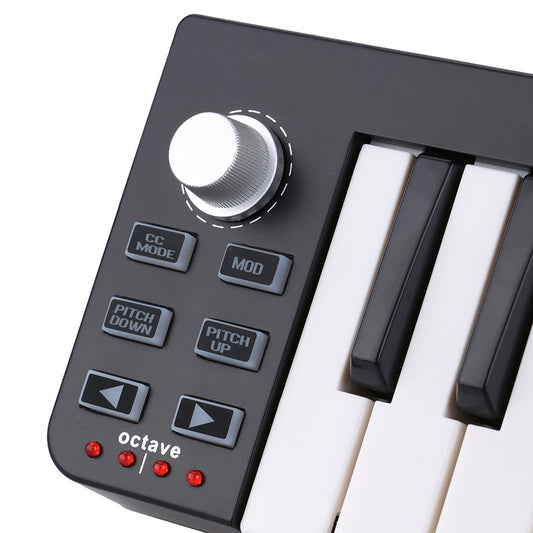 25 Portable Keyboard Mini 25-Key USB MIDI Controller USB Bus Powered Electric Audio Equipment