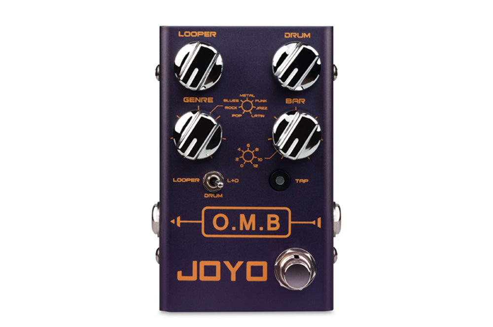 JOYO R-06 O.M.B LOOPER +drum mode Guitar Effects auto-align Count-In Guitar Parts Accessory Guitar Effects