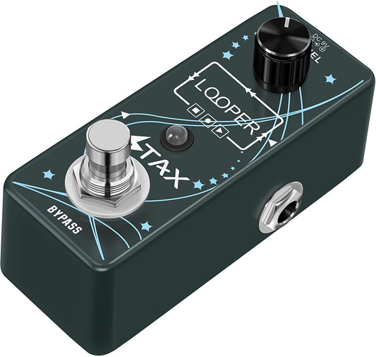 Stax LEF-332 Guitar Looper Pedal Digital Looper Effect Pedals For Electric Guitar Bass 10 Min Recording Time