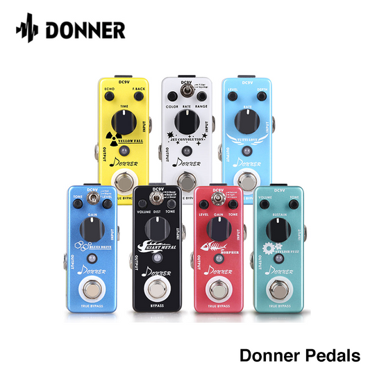 Donner Guitar Effect Pedal Delay Reverb Chorus Distortion Overdrive Noise Killer Octave Compressor Modulation Looper Pedals
