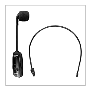 Wireless Microphone Headset UHF Wireless Mic Headset and Handheld 2 in1 160 ft Range for Voice Amplifier, Stage Speakers, Teach