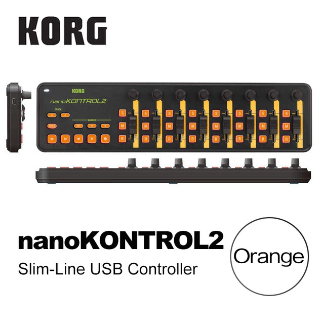 Korg nanoKEY2 nanoPAD2 nanoKONTROL2 Slim-Line USB MIDI Pads 16 Tripper Pads with USB Cable nanoKEY nanoPAD nanoKONTROL