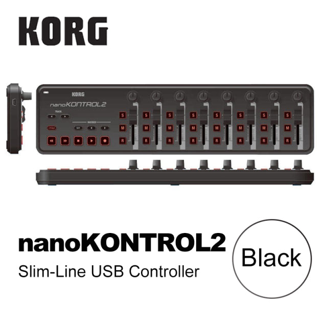 Korg nanoKEY2 nanoPAD2 nanoKONTROL2 Slim-Line USB MIDI Pads 16 Tripper Pads with USB Cable nanoKEY nanoPAD nanoKONTROL