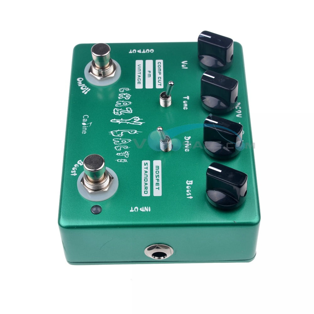 Caline CP-20 Crazy Cacti Overdrive Guitar Effect Pedal True Bypass Aluminum Alloy Guitar Accessories Pedal Effect