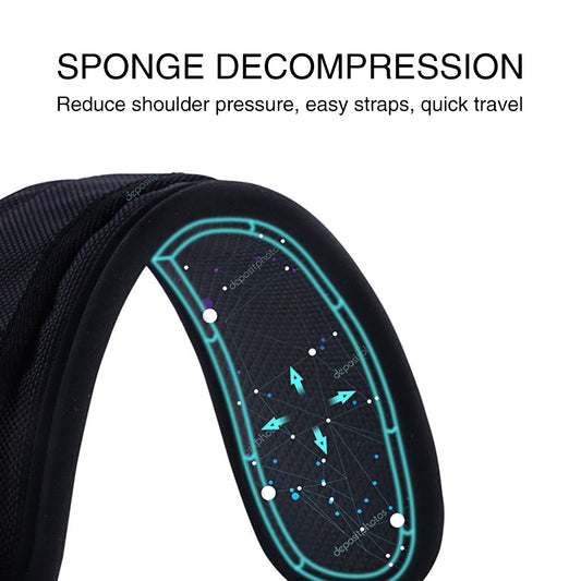 Bass Anti Slip Guitar Strap Shockproof Shoulder Pad Sponge Travel For Acoustic Removable Camera Bags Backpacks Protective