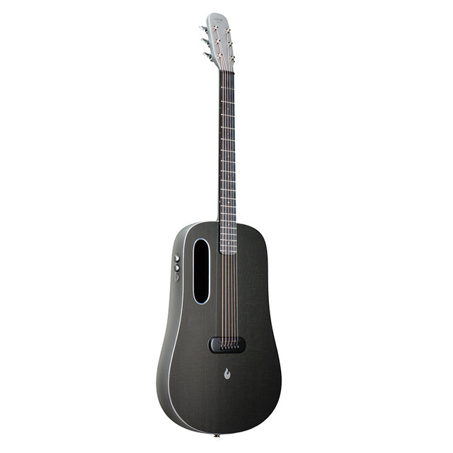 Acoustic Electric Guitar Carbon Fibre FreeBoost 41 Inch Professional Playing Guitar With Case Pick Charging Cable