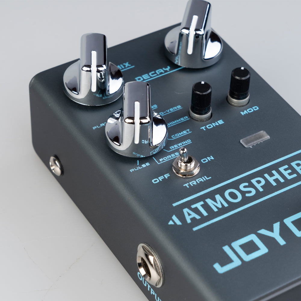 Atmosphere Reverb Pedal Multi Effect Pedal for Electric Guitar Bass Digital Reverb Pedal PLATE CHURCH SPRING COMET