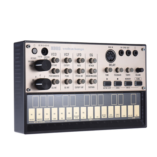 KORG VOLCA KEYS Analog Synthesizer Synth Built-in Delay Effect Loop Sequencer with MIDI In 3.5mm Sync In/ Out Headphone Jacks