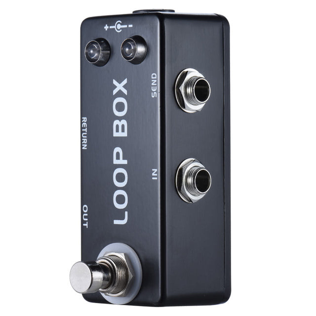 LEKATO Looper Guitar Pedal Loop Electric Guitar Effect Pedal True Bypass 9 Slot Wave Loop Record 40 Mins Looping F/S Guitar Part