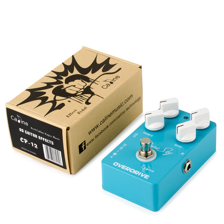 Pure Sky OD Guitar Pedal Pure and Clean Overdrive Guitar Effect Pedal