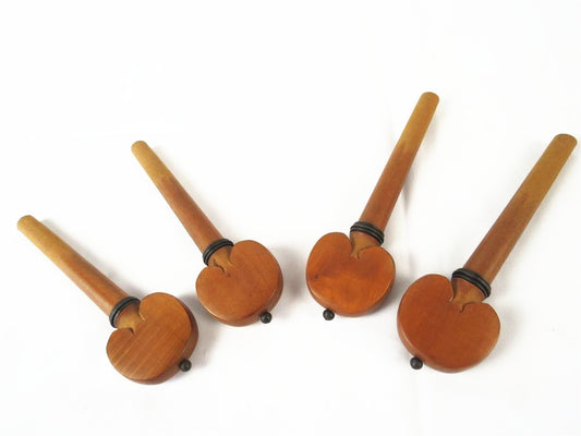 Cello part,1sets (4pcs) cello pegs natural High quality Jujube wood