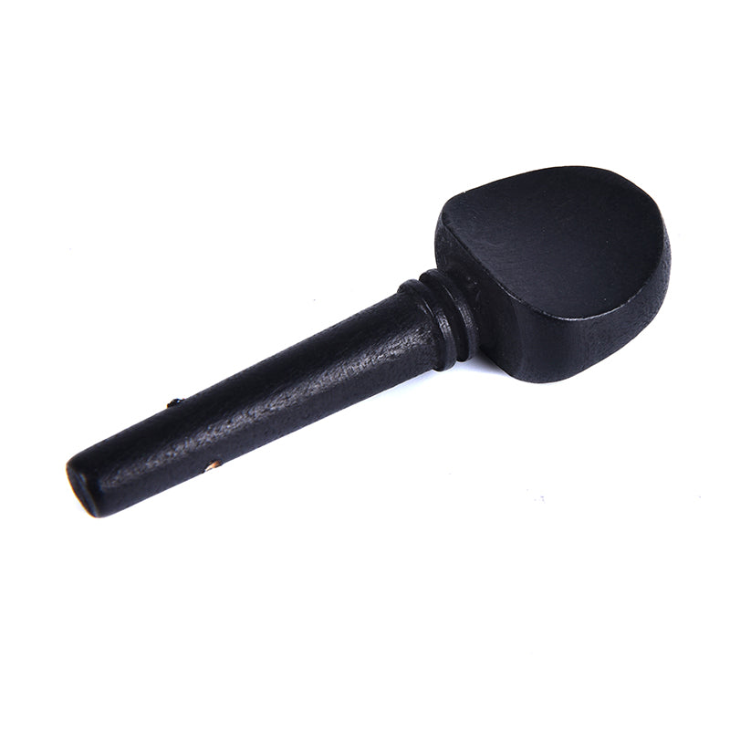 4Pcs 4/4 Ebony Cello Pegs Black Shaft Handle Musical Instruments Solid Cello Accessories Tool