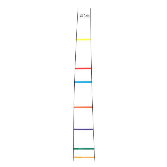 Cello Position Marker Decal Fingerboard Fret Guide Label ProFinger Chart Beginner White Beginner Cello Sticker Accessories White