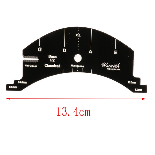 1/2 3/4 4/4 Violin Cello Viola Bridge Template Multifunctional Mold Template Repair Tool for Cello Violin Double Bass