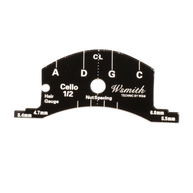 1/2 3/4 4/4 Violin Cello Viola Bridge Template Multifunctional Mold Template Repair Tool for Cello Violin Double Bass