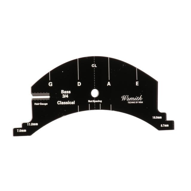 1/2 3/4 4/4 Violin Cello Viola Bridge Template Multifunctional Mold Template Repair Tool for Cello Violin Double Bass