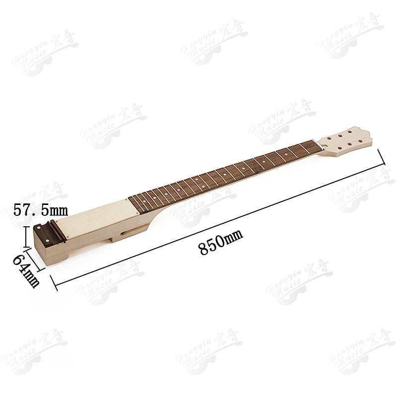 Folk mute portable folding acoustic guitar travel DIY combination set beginner practice business trip maple rosewood