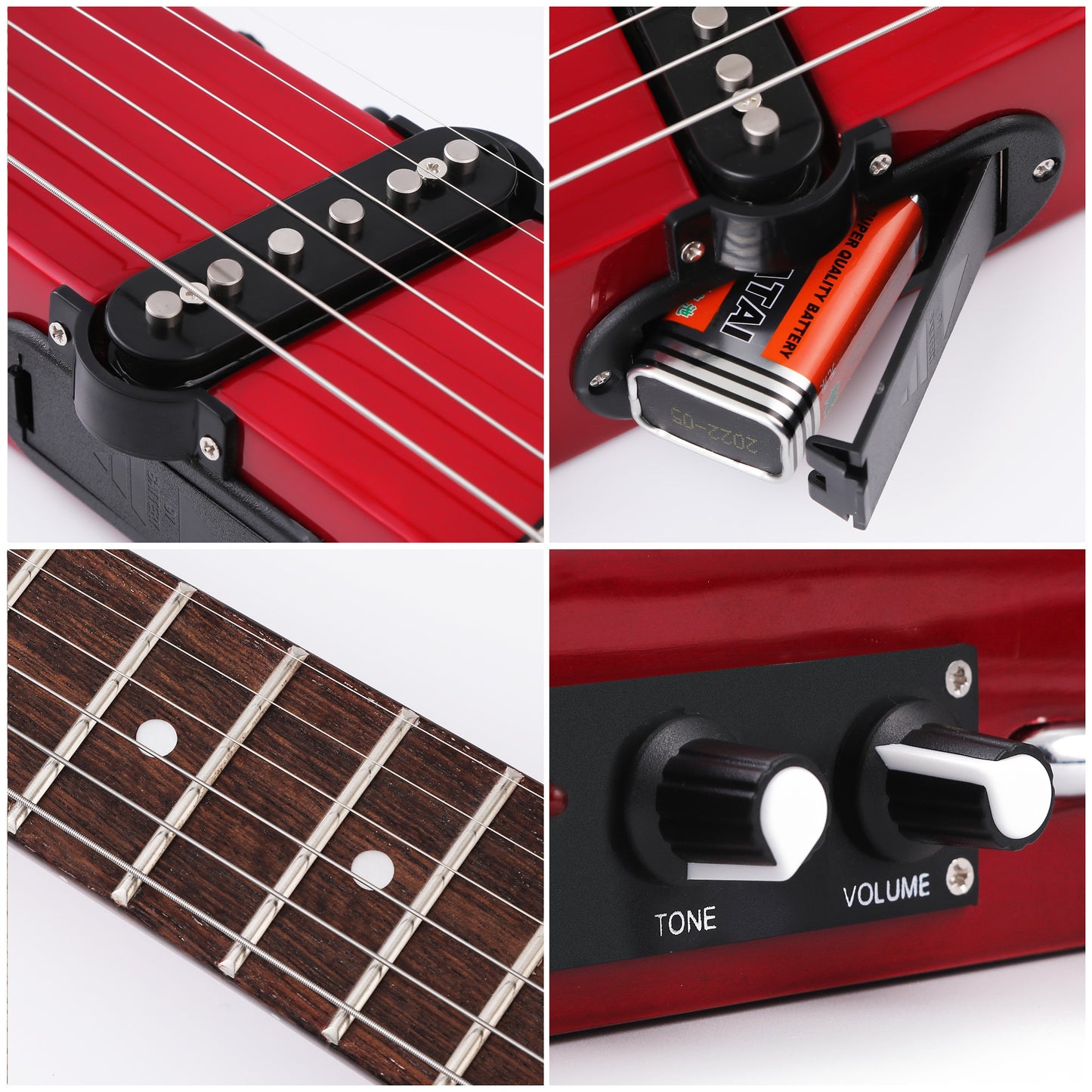 TRAVEL ELECTRIC GUITAR WITH CARRING BAG