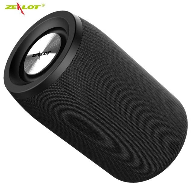 ZEALOT Powerful Bluetooth Speaker Bass Wireless Portable Subwoofer Waterproof Sound Box Support TF, TWS, USB Flash Drive