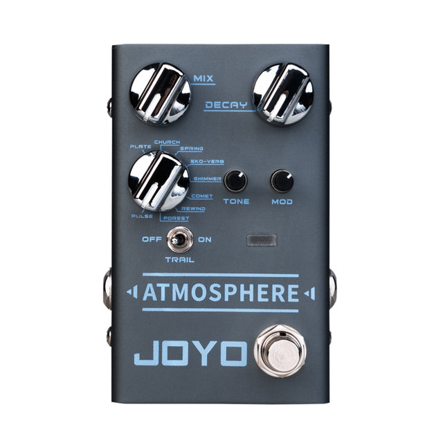 Atmosphere Reverb Pedal Multi Effect Pedal for Electric Guitar Bass Digital Reverb Pedal PLATE CHURCH SPRING COMET