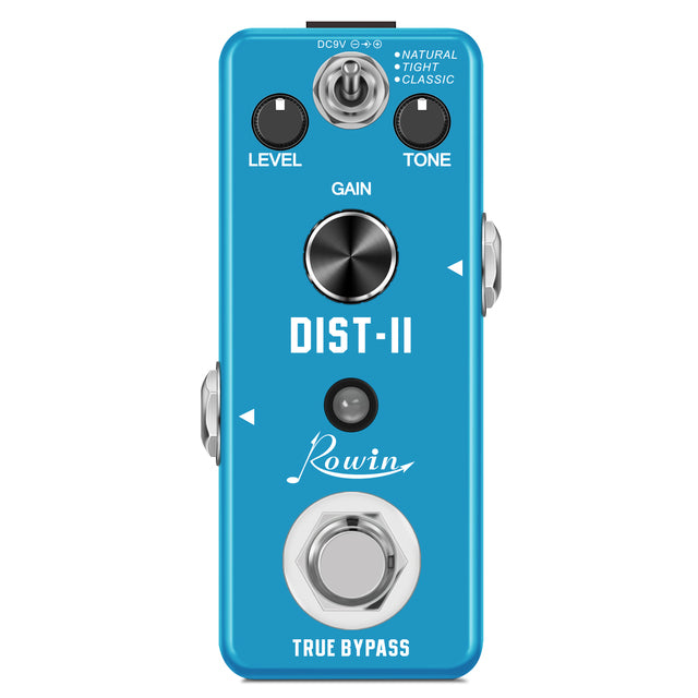 Rowin Guitar Effect Pedals Noise Gate Distortion Overdrive Delay Flanger Phaser Chorus Compressor Analog Series Pedals