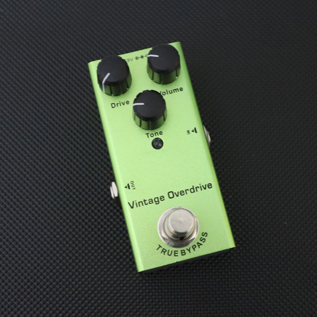 Portable Electric Guitar Effect Pedal Overdrive Distortion Phase Analog Chorus Digital Delay True Bypass Guitar Accessories