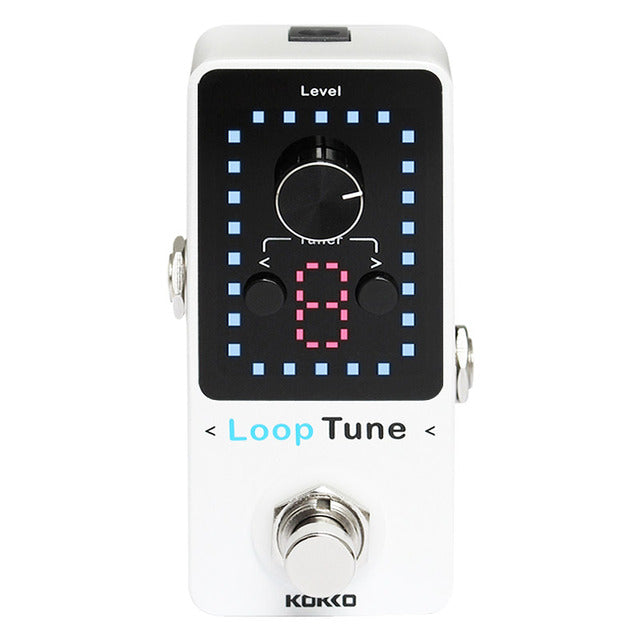 KOKKO FLP-2T Loop Tune Guitar Effect Floor Recording Looper W/Built-in Tuner Option Guitar Effects