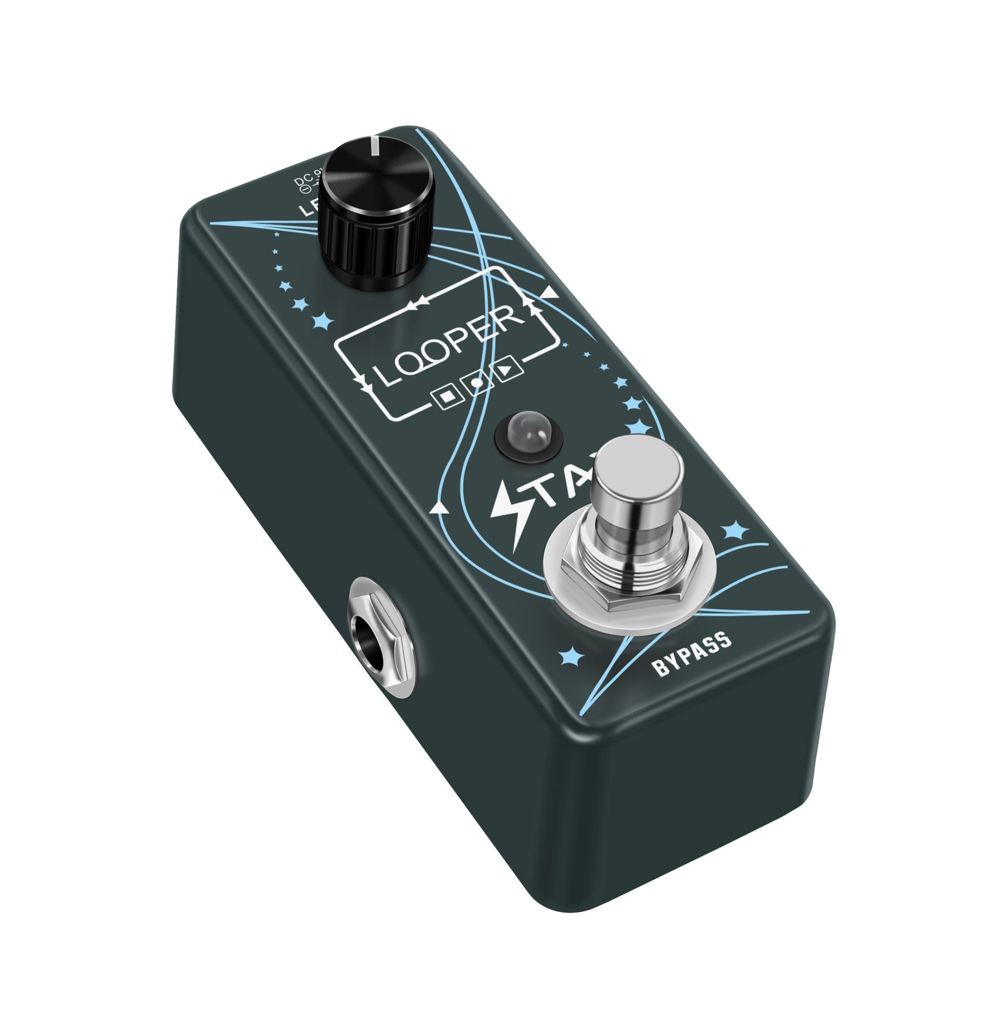 Stax LEF-332 Guitar Looper Pedal Digital Looper Effect Pedals For Electric Guitar Bass 10 Min Recording Time