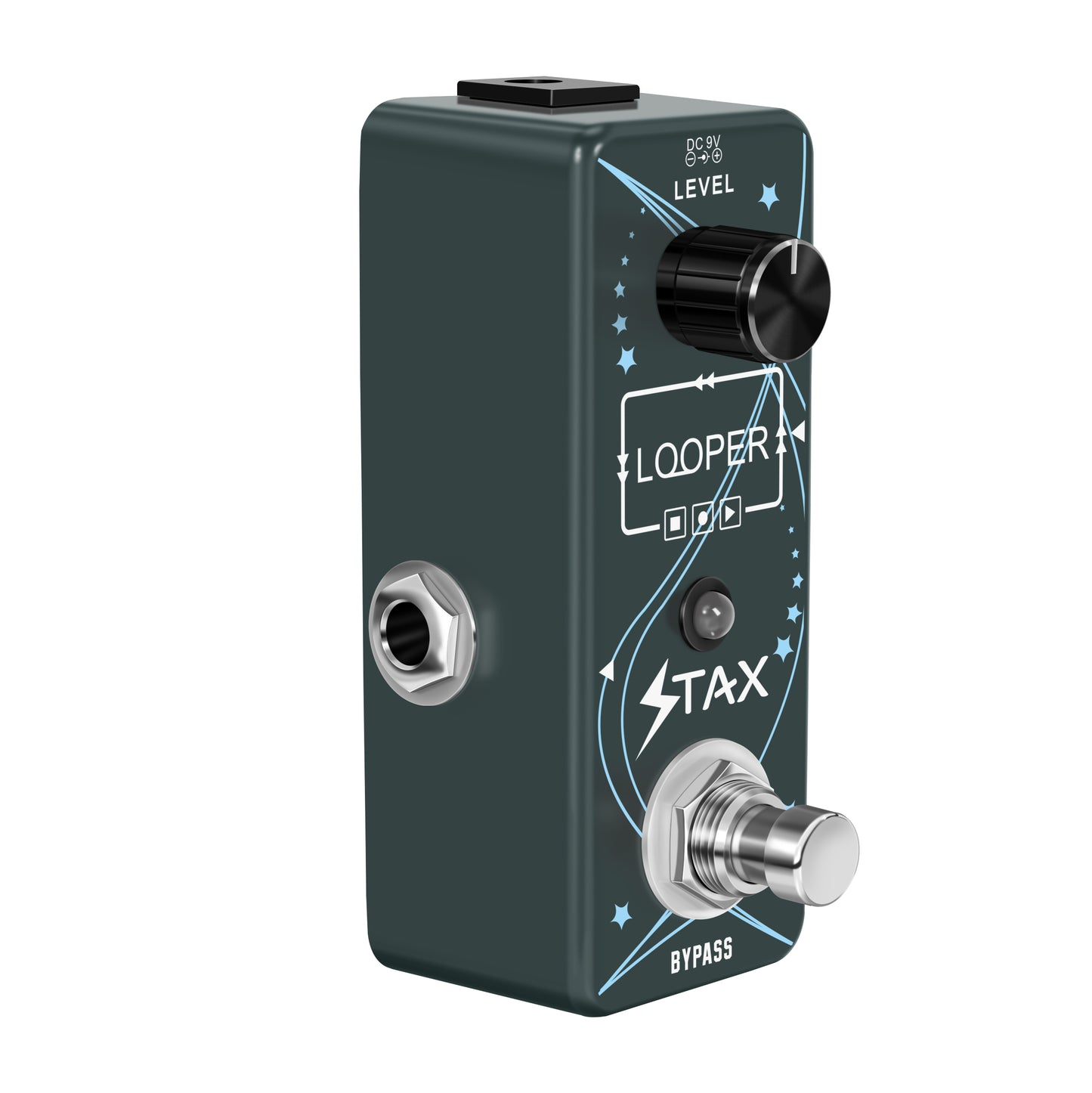 Stax LEF-332 Guitar Looper Pedal Digital Looper Effect Pedals For Electric Guitar Bass 10 Min Recording Time