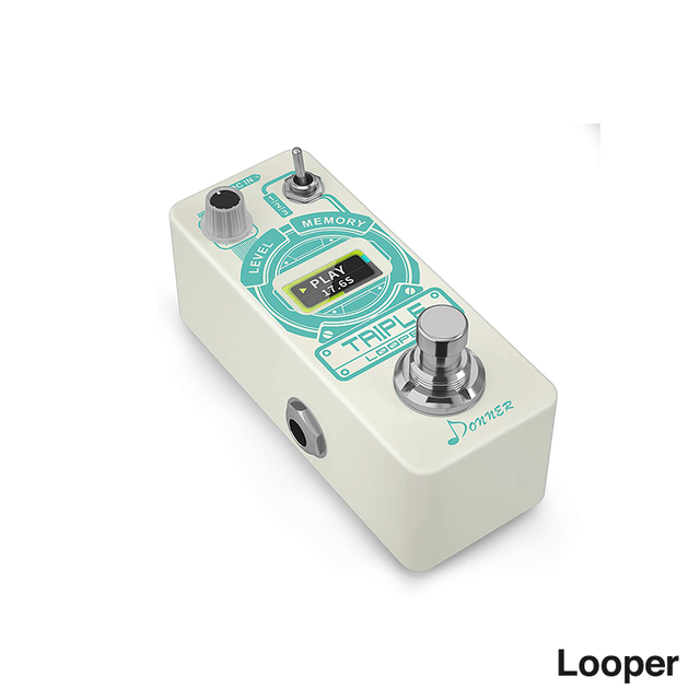 Donner Guitar Effect Pedal Delay Reverb Chorus Distortion Overdrive Noise Killer Octave Compressor Modulation Looper Pedals