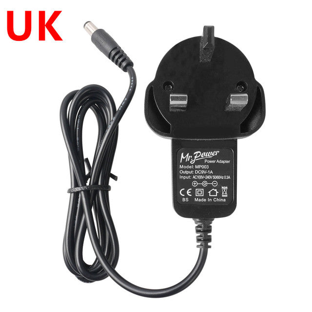 AC 100-240V DC 9V 1A Guitar Pedal Power Supply Adapter.