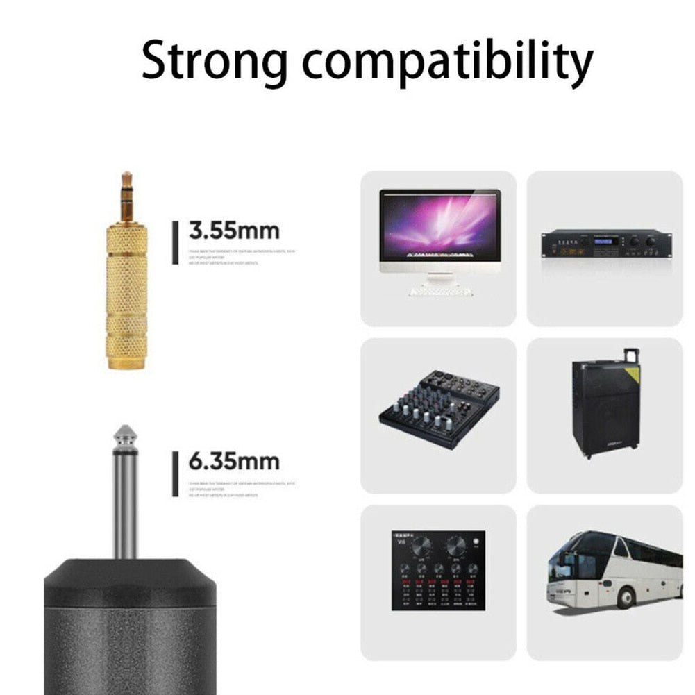 Professional Wireless Microphone Public Speaking Lapel Headset UHF Professional Strong Compatibility Hands Free Mini Portable