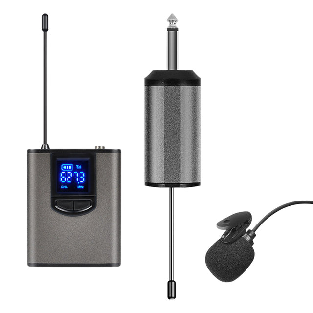 Professional Wireless Microphone Public Speaking Lapel Headset UHF Professional Strong Compatibility Hands Free Mini Portable