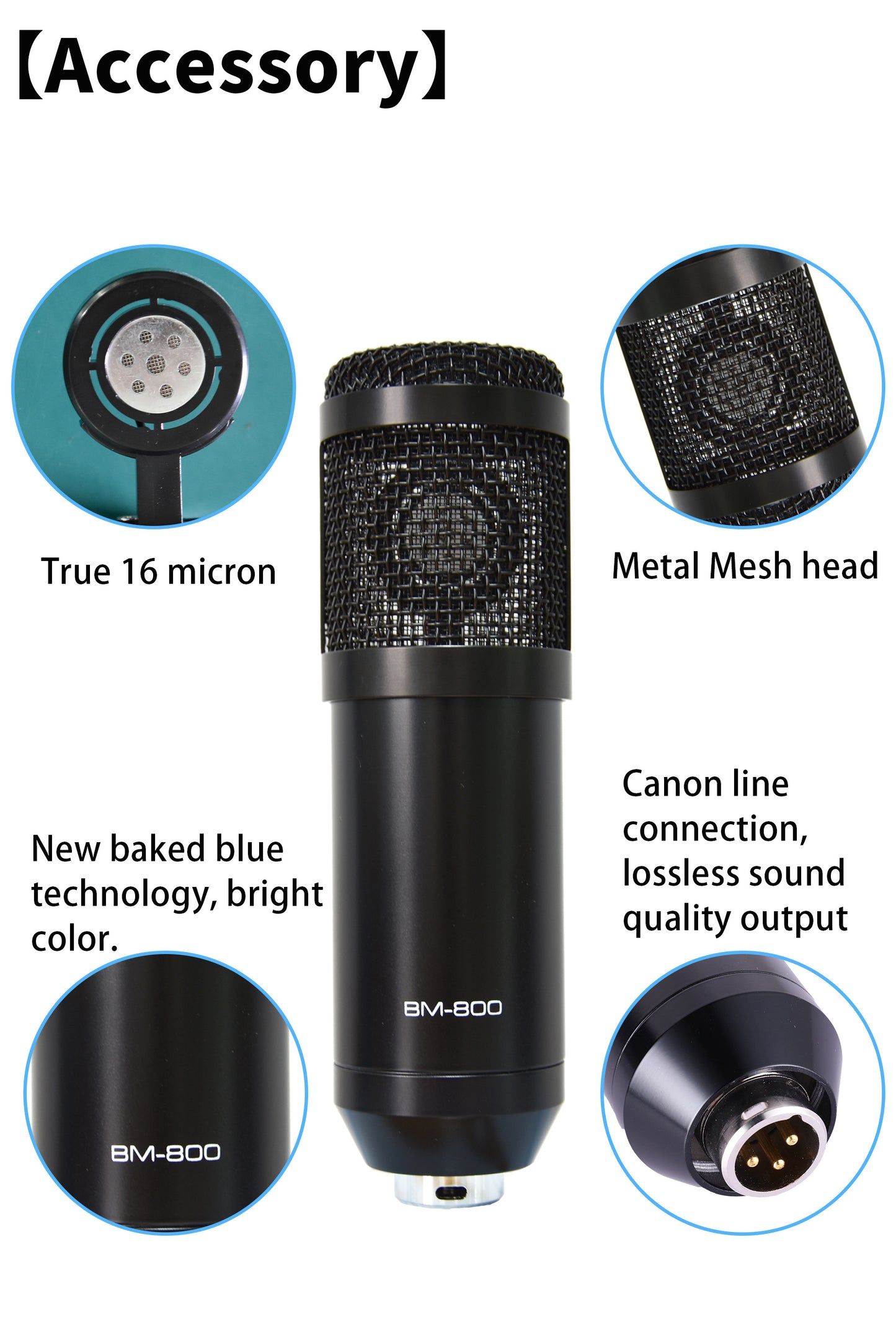 BM 800 Professional Studio Condenser Microphone Wireless Karaoke Microphone V8XPRO Sound Card PC Computer Phone MIC with Youtube