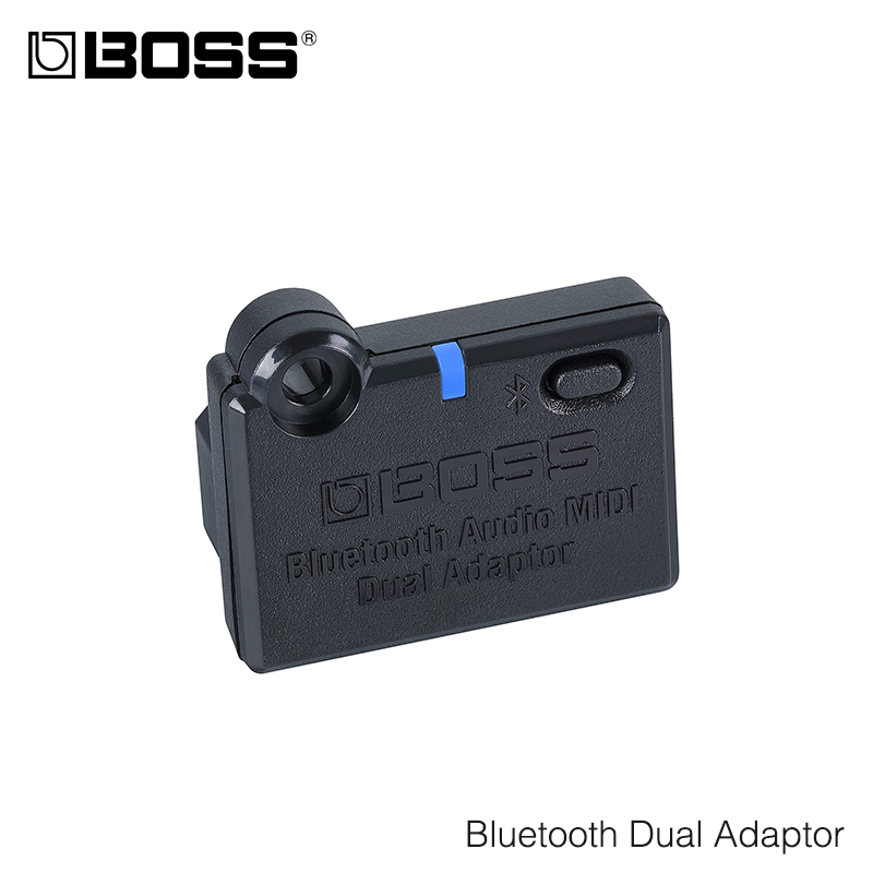 BOSS Bluetooth Audio MIDI Adaptor BT-DUAL Brings Bluetooth Audio and MIDI Capabilities to CUBE Street II CUBE-ST2 Amplifier