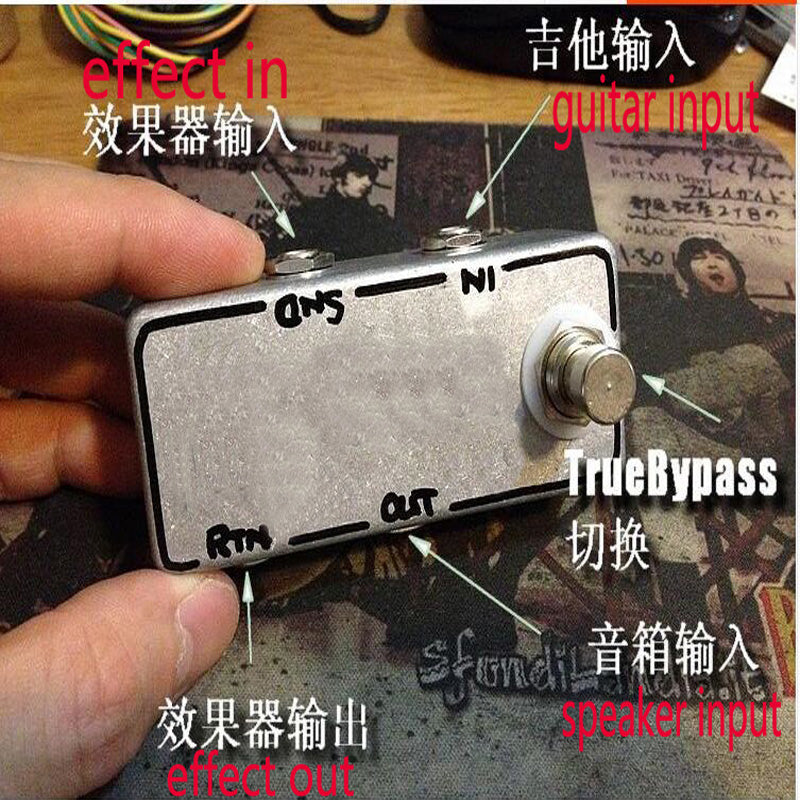 Mini Loop Effect Pedal Looper Electric Guitar Effect Pedal switcher True Bypass Instrument  Parts &amp; Accessories free shipping